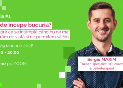 Serile Humanco #1: Unde începe bucuria? Despre ce se întâmplă când nu ne mai apărăm de viață și ne permitem să fim. - Sergiu MAXIM